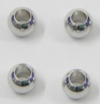 059551 Kugelköpfe 5,8mm Bohrung 3mm 4 Stück